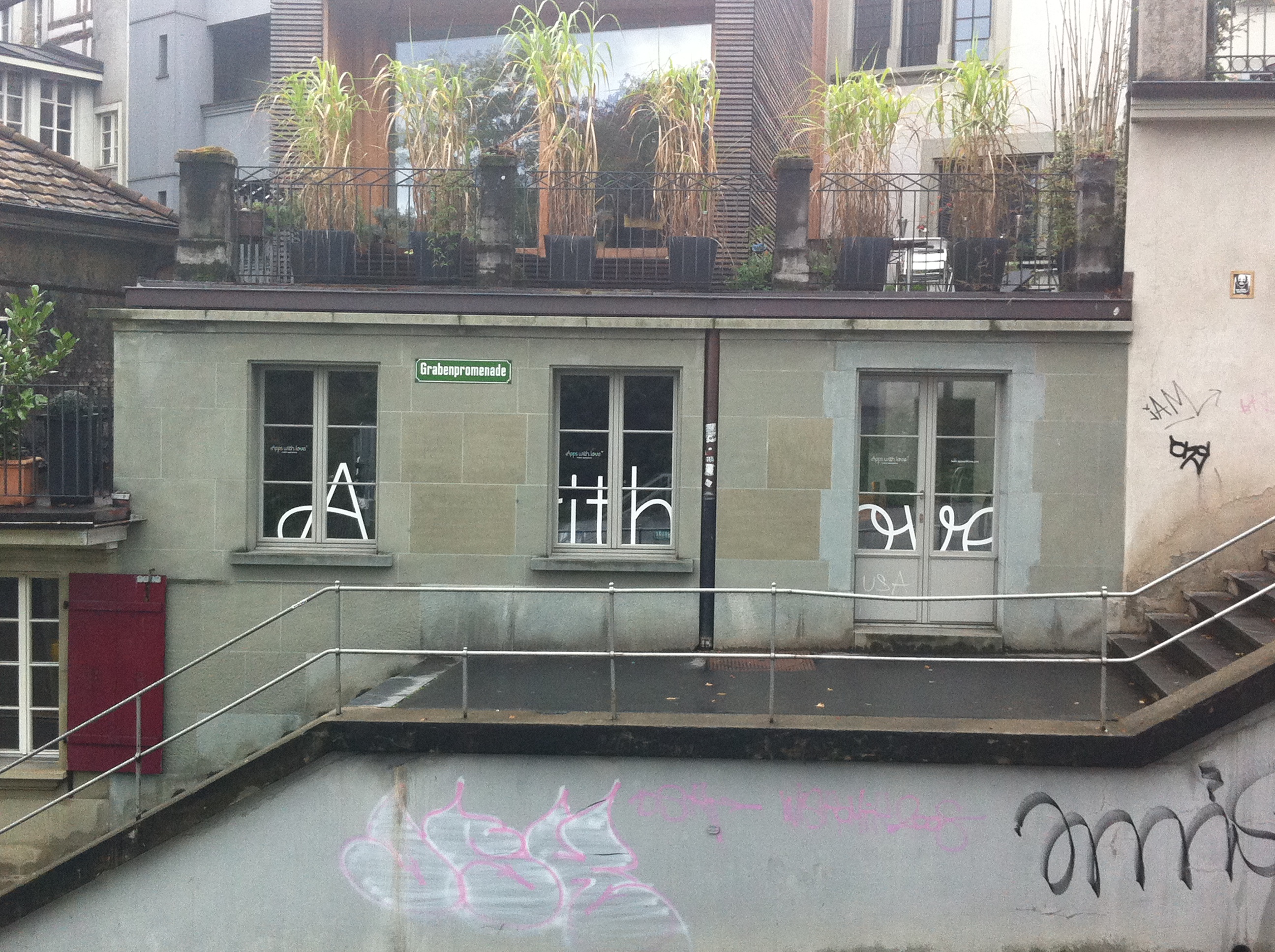 Apps with love Büro an der Grabenpromenade von aussen