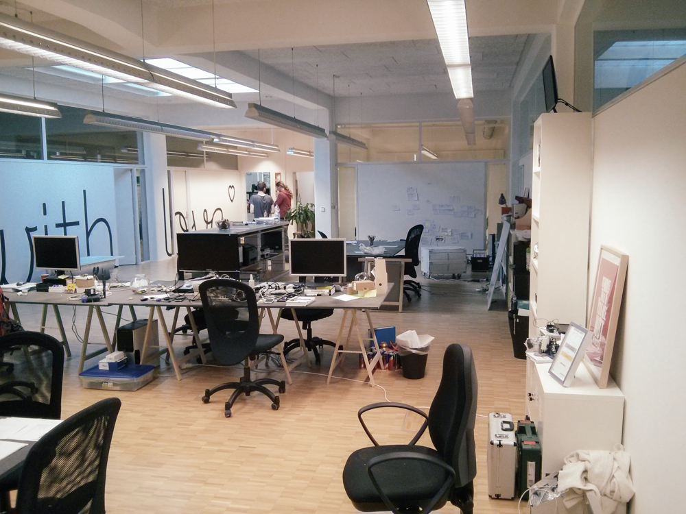 Büro an der Landoltstrasse 63 von innen