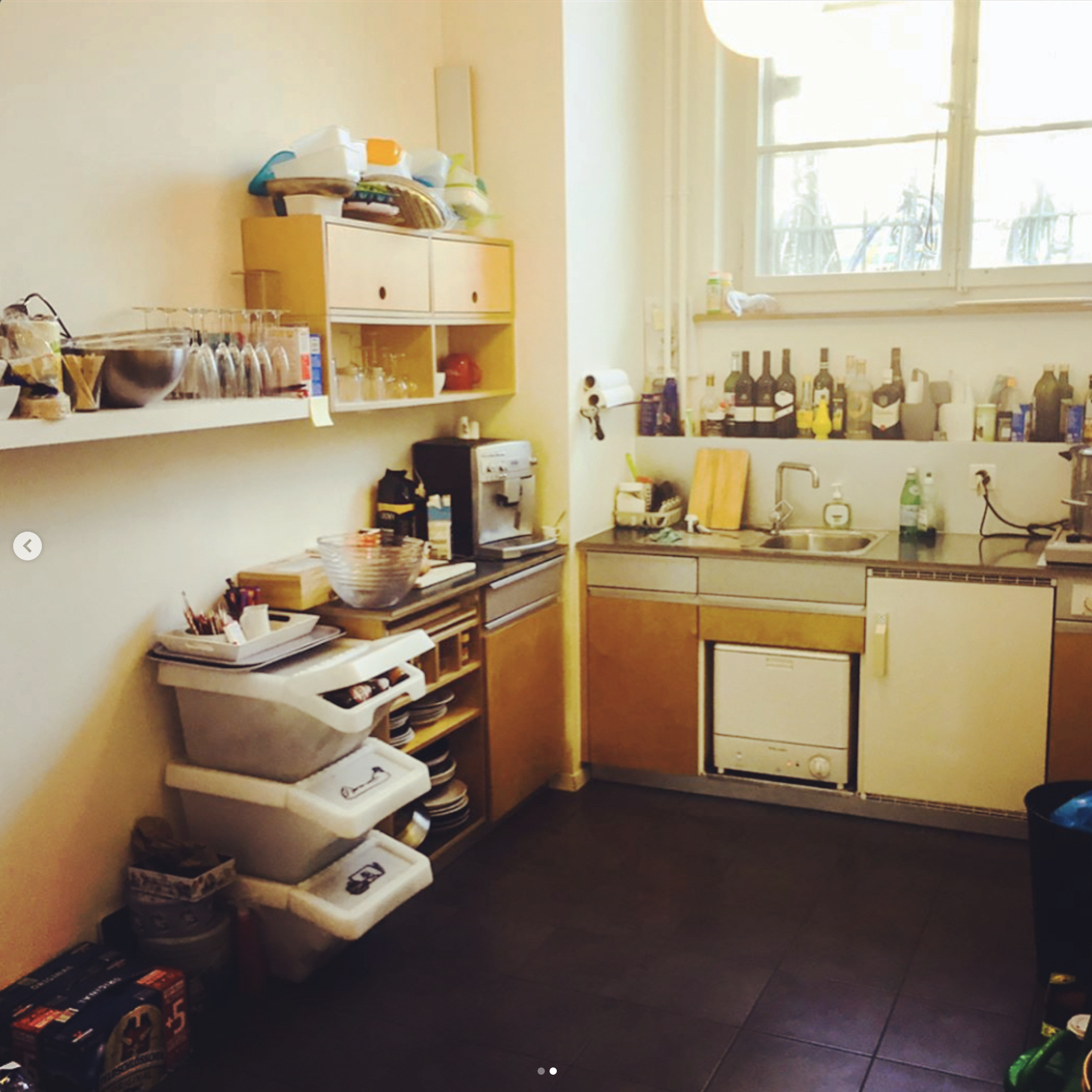 Die alte Küche im Apps with love Büro.