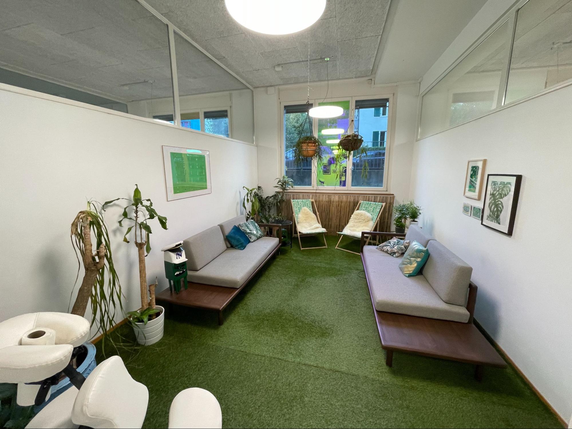 Greenroom in Apps with love Büro in Bern