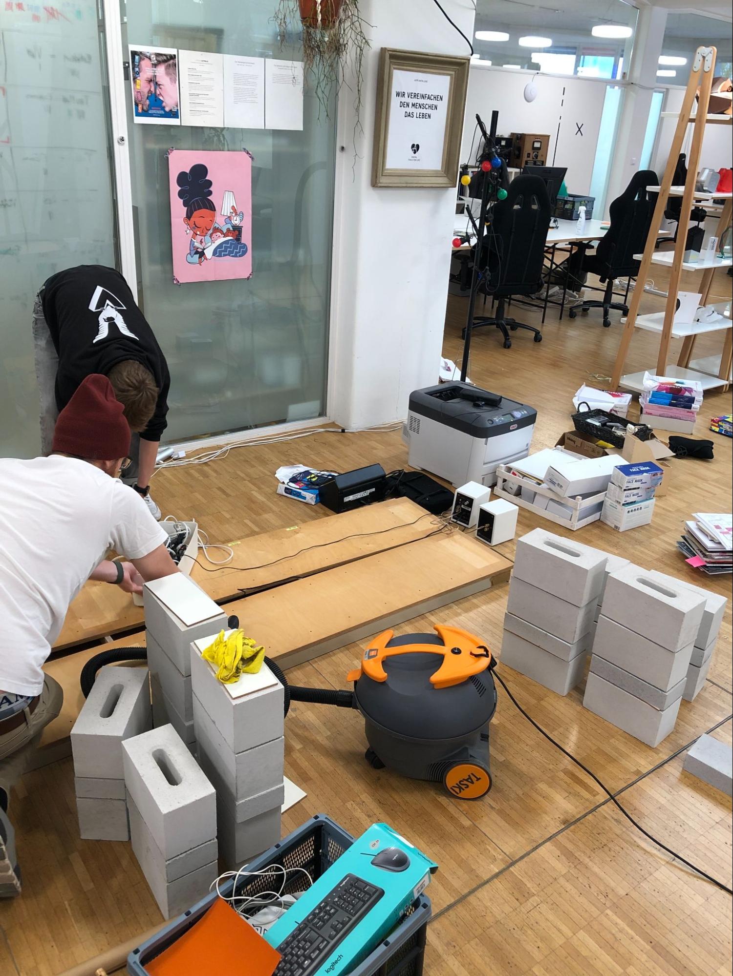 Zügeltag im Berner Büro