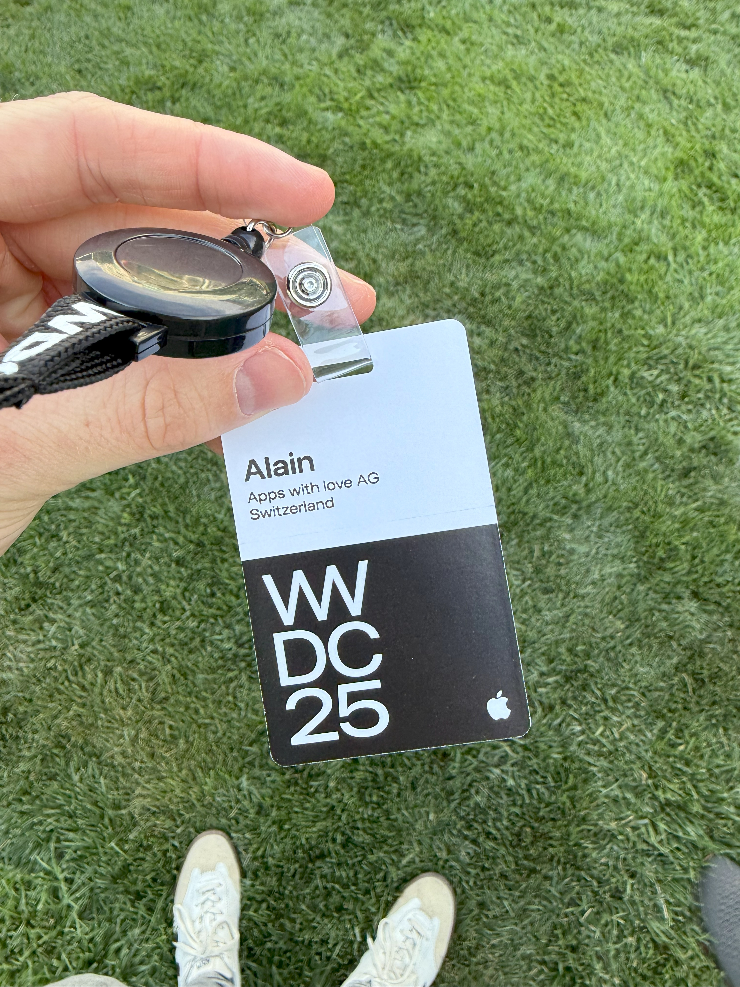 WWDC Badge von Alain