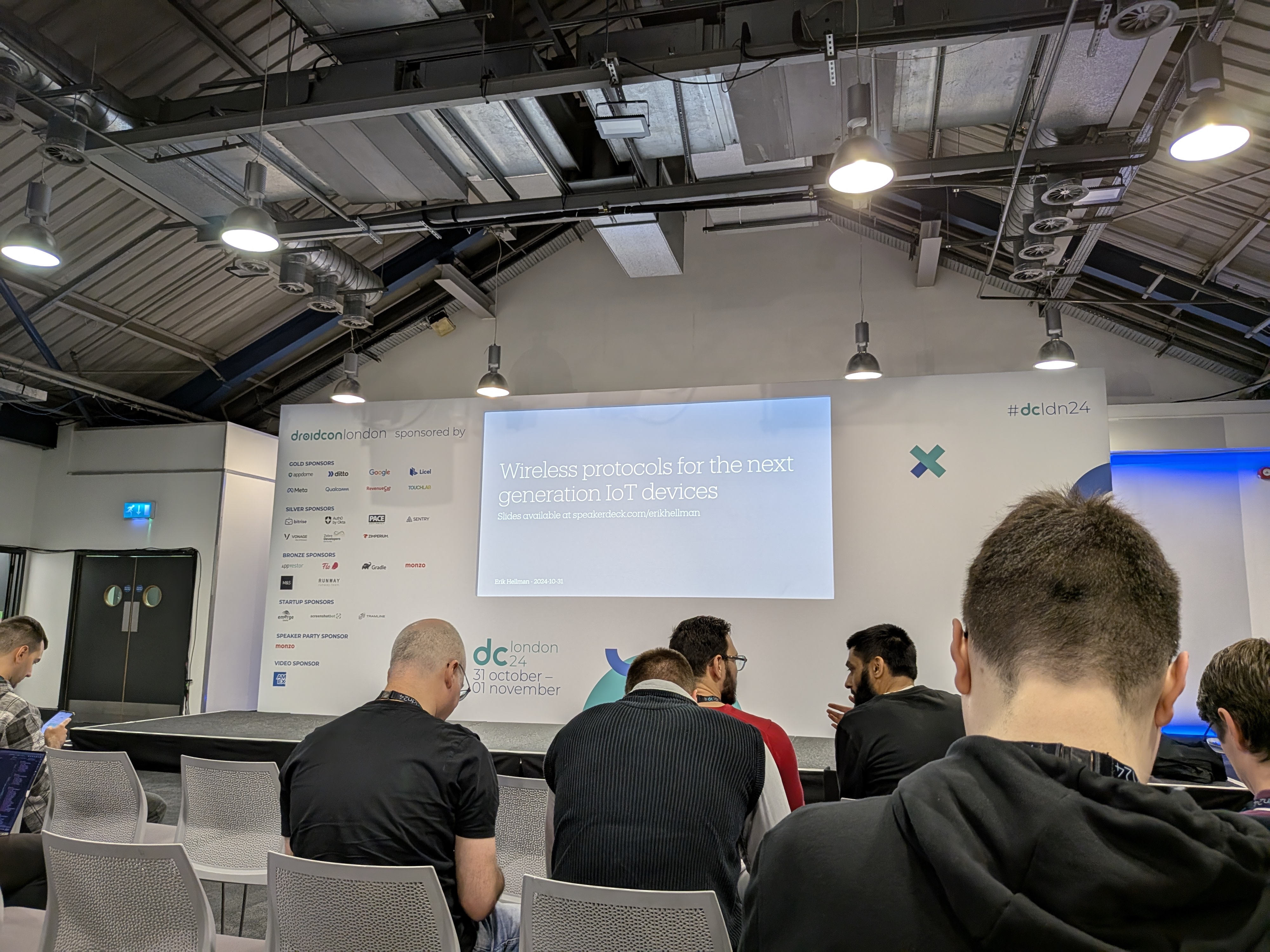 Talk von Eric Hellman, Droidcon 2024 London