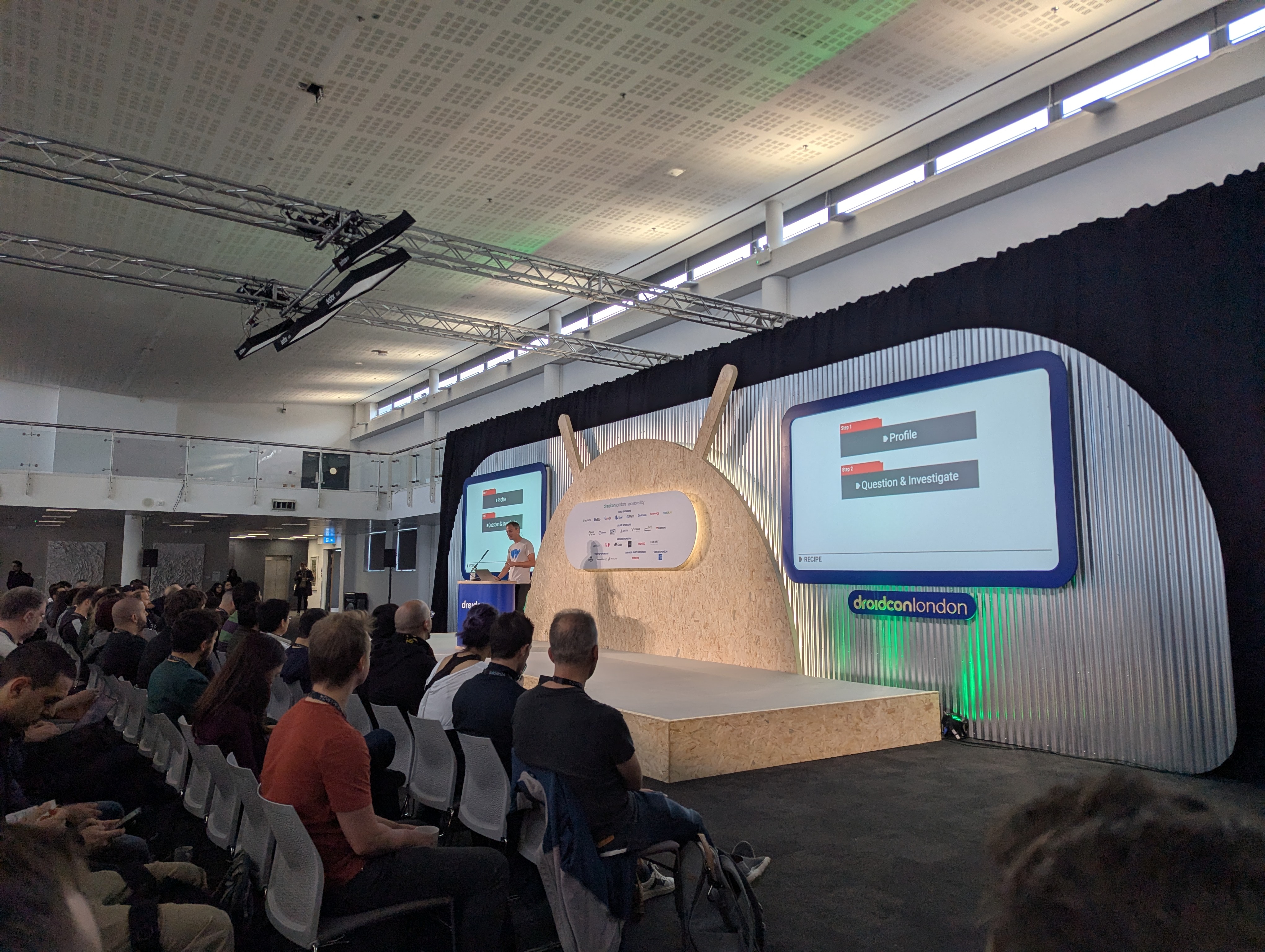 Talk von Romain Guy, Droidcon 2024 London
