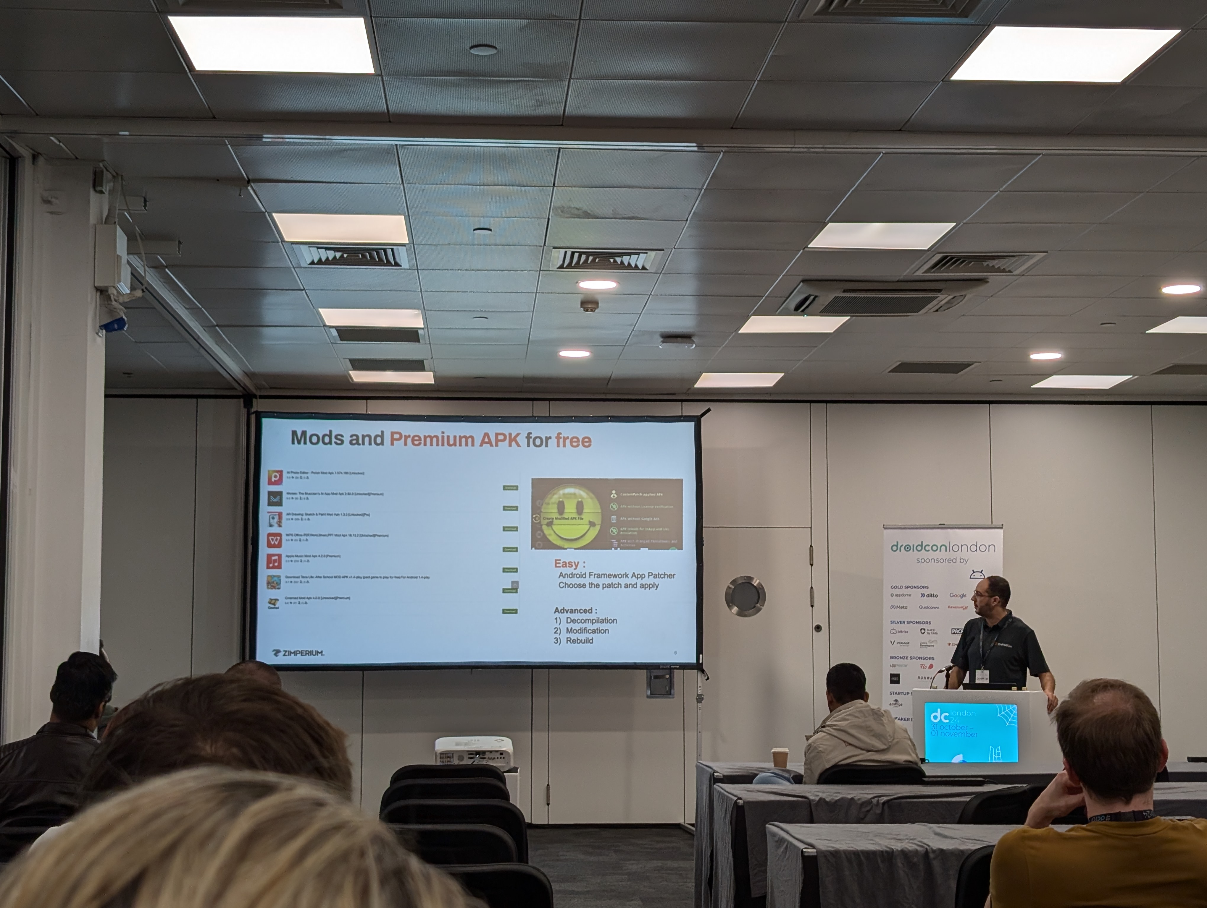 Talk von Mohammed Kerroumi, Droidcon 2024