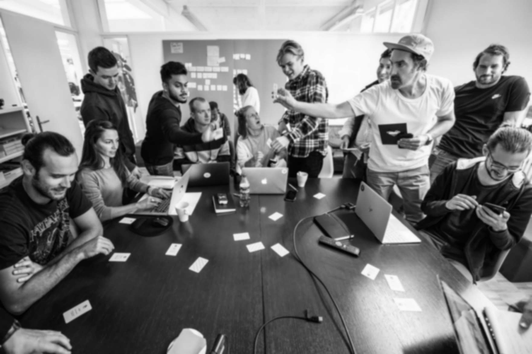 Ämtli Karten ziehen im Apps with love Office