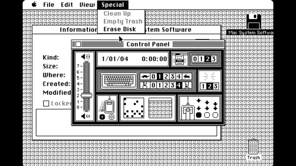 apple macintosh system 1 (1984)