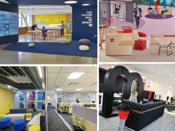 Des bureaux modernes