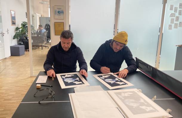 Büro Destruct signing their Edition 2024