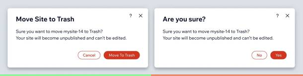 Exemple de bon et de mauvais design de bouton