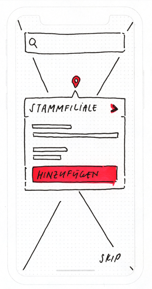 Esquisse de la filiale principale