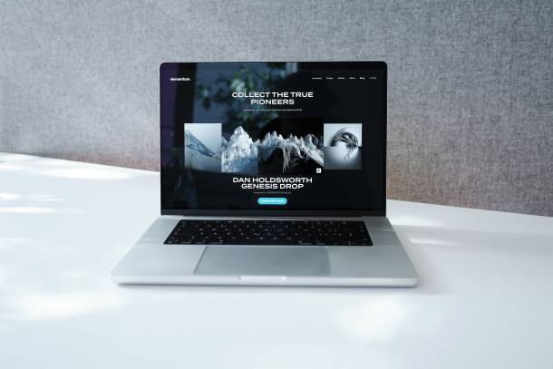 elementum.art on a macbook