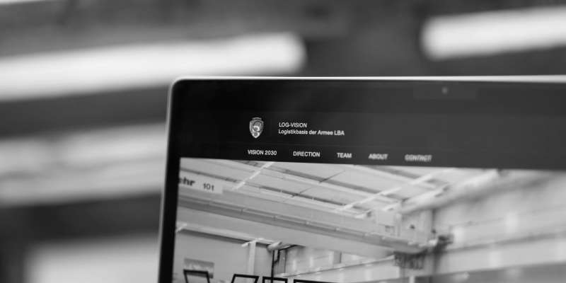 LOG-VISION Website Nahhaufnahme