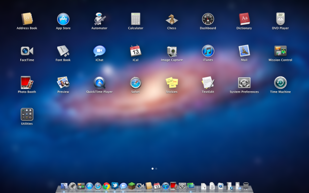 mac OSX Lion Desktop (2011)