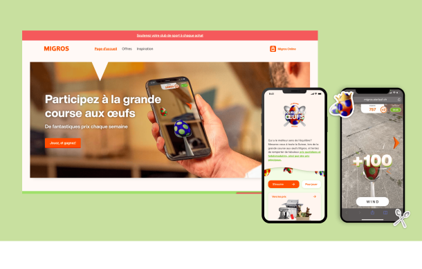 Migros Osterkampagne und AR-Game 2022