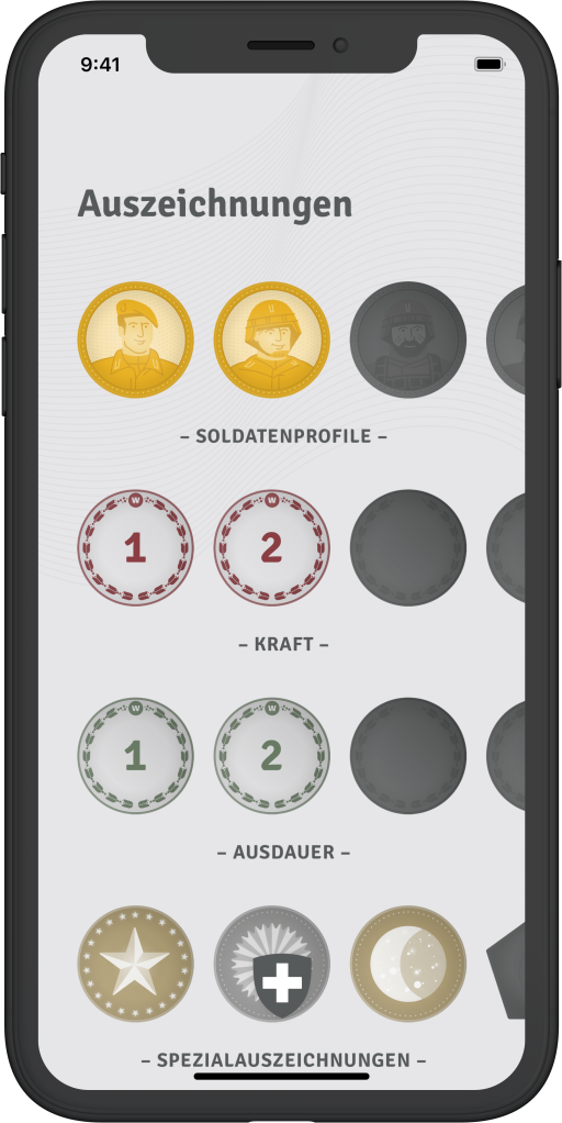 Team Armee App Auszeichnungen