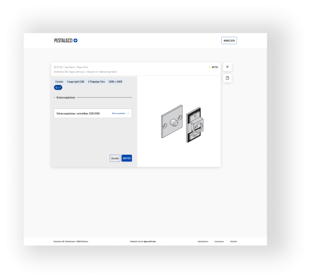 Auswahl Sicherungsbolzen