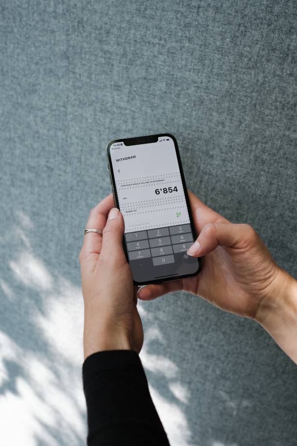 Startfeld App on a smartphone
