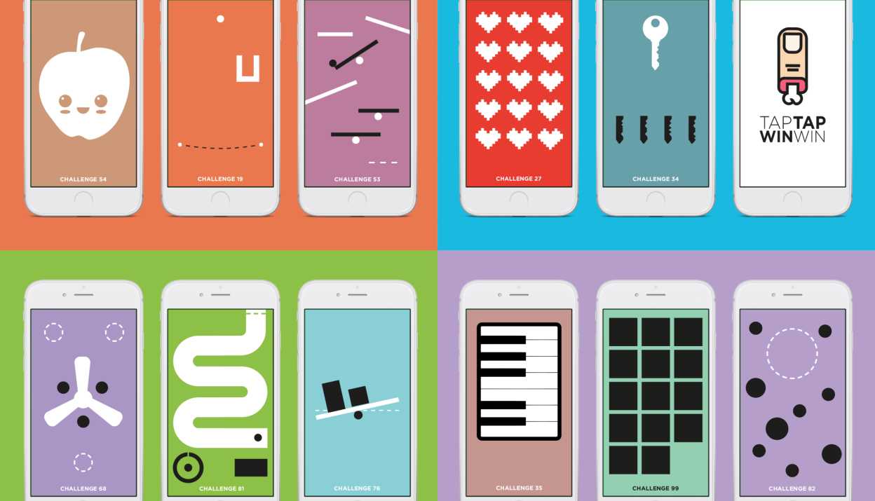 TapTapWinWin Game Screens