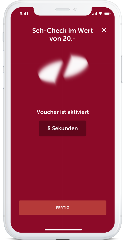 Activation d'un voucher