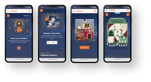 Gewinnspiel Migros Weihnachten 2022